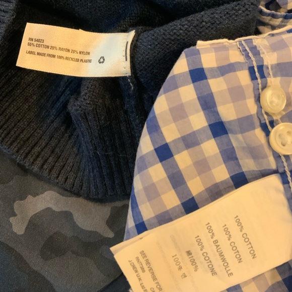 Boys sweater button down set. Size 8. - Picture 4 of 5